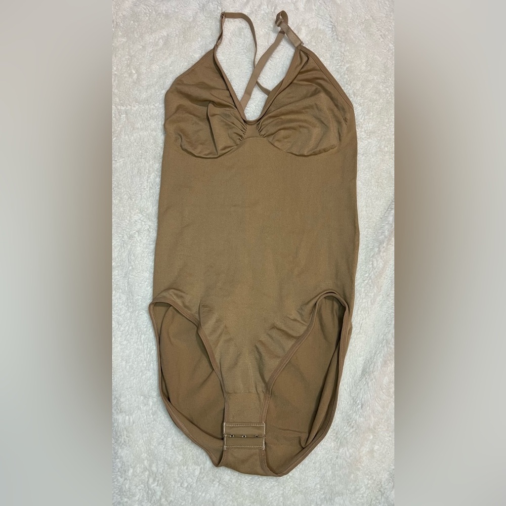 Women’s Tan Shapewear Bodysuit XL